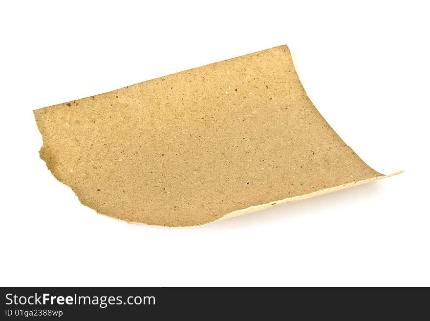 Kraft Paper Isolated