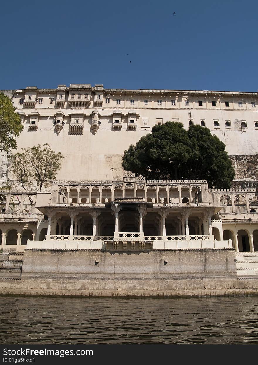 Udaipur City Palace in Rajasthan, India