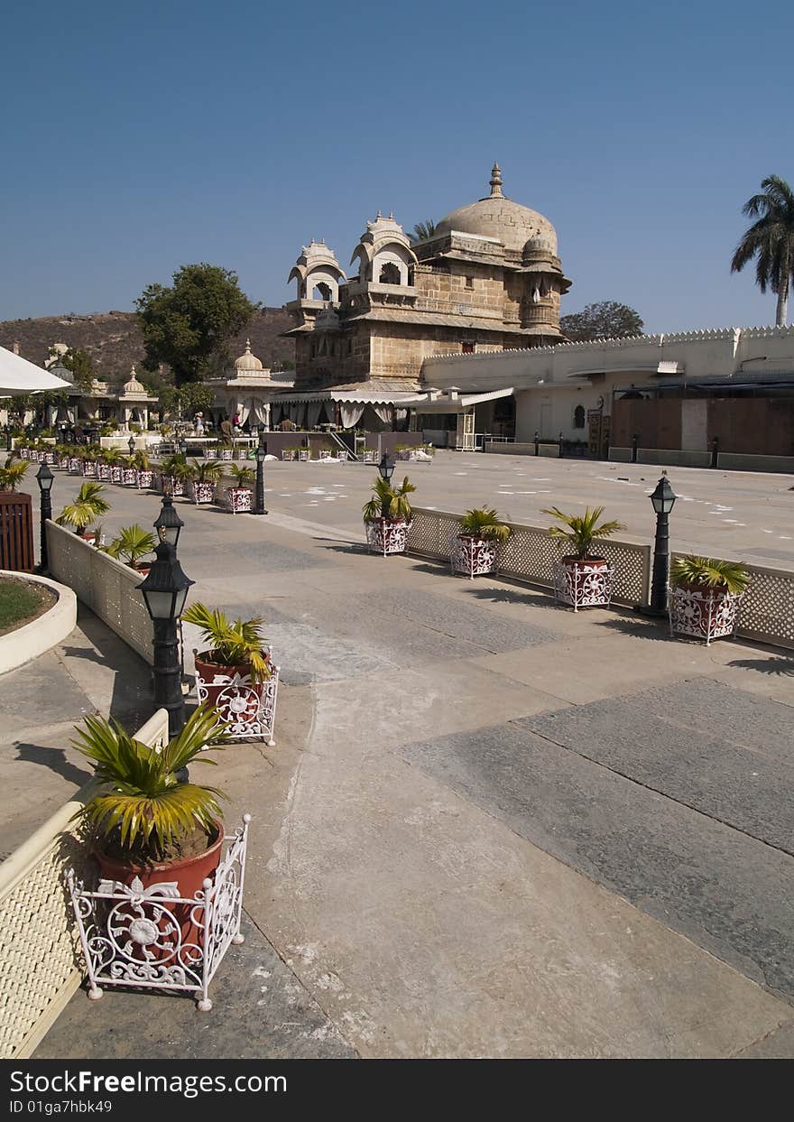 Jag Mandir palace in lake Pichola, Udaipur