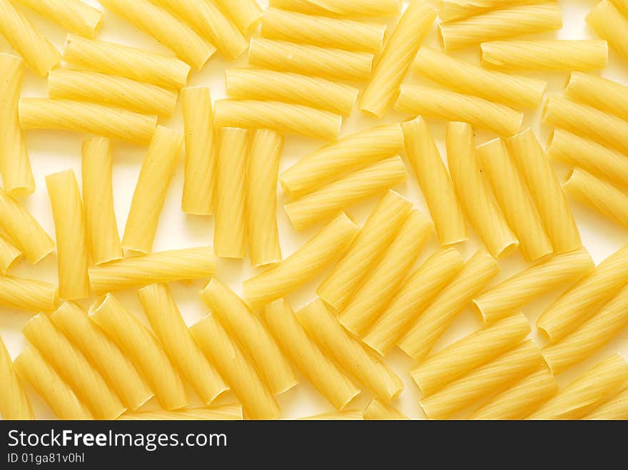 Raw, fresh pasta background texture