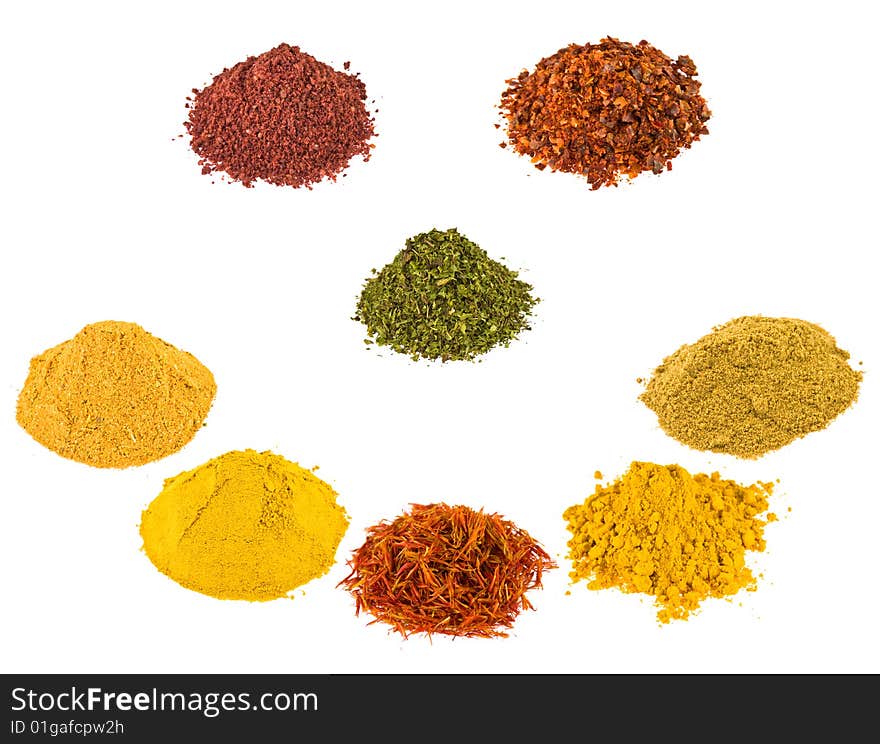 Spice - on a white background.