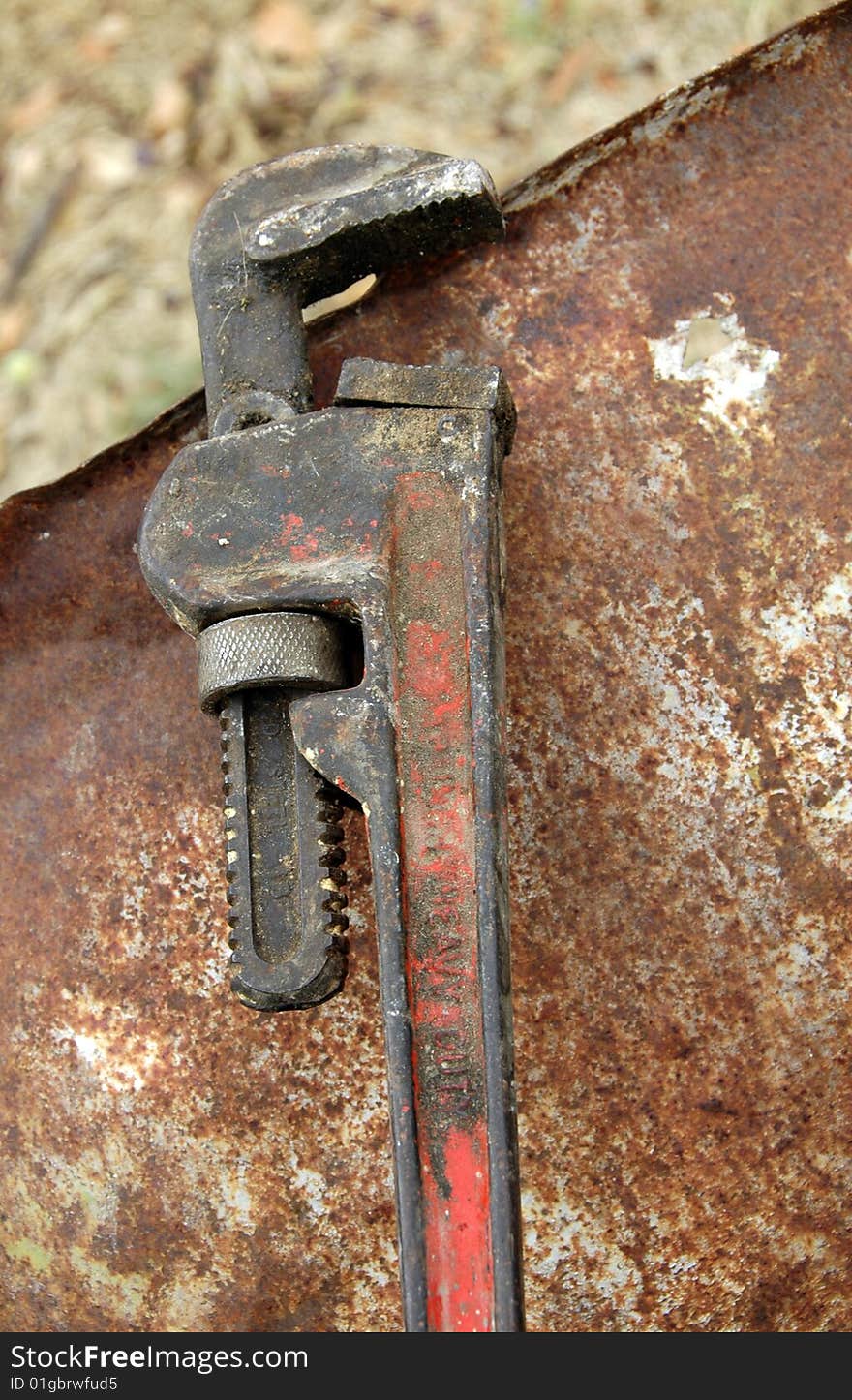 Old wrench