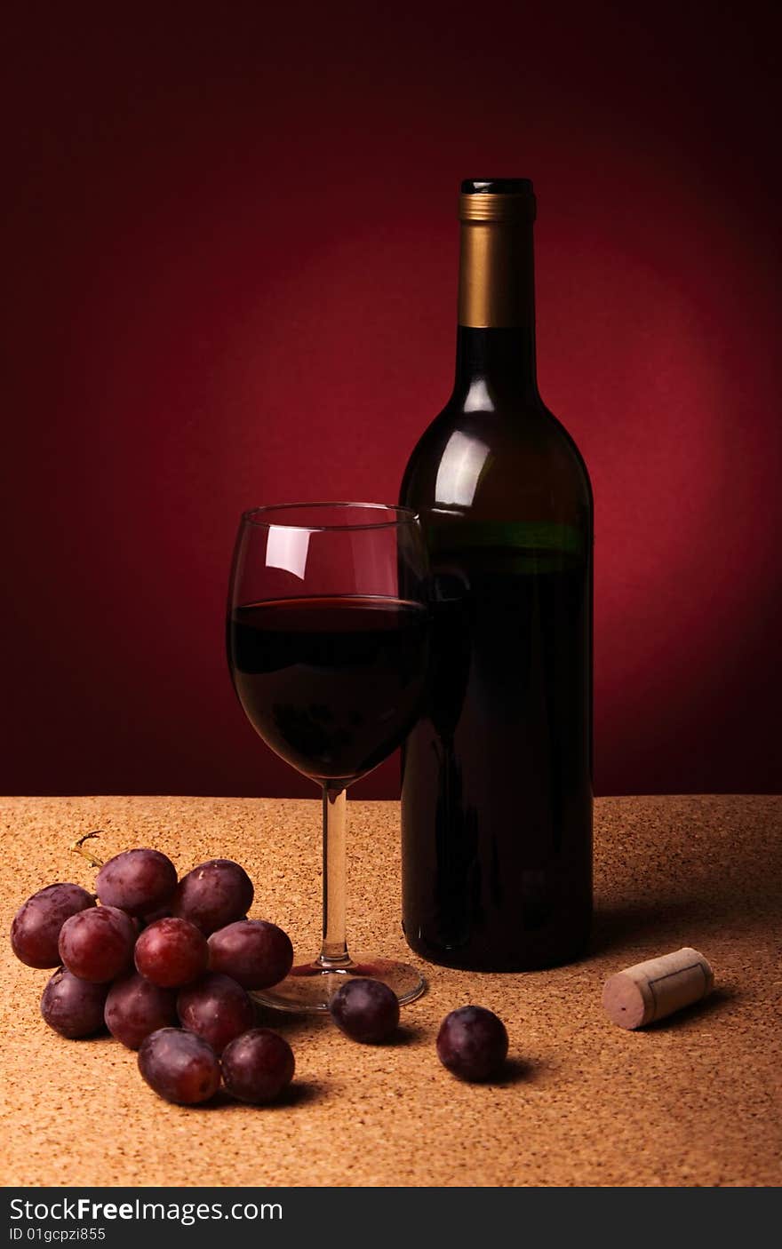 Still-life With Red Wine