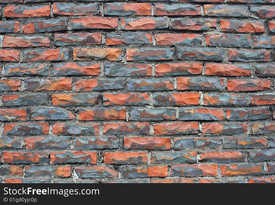 An old classic and rare wall. An old classic and rare wall