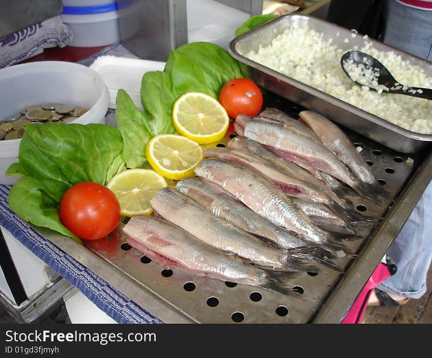 Raw herring