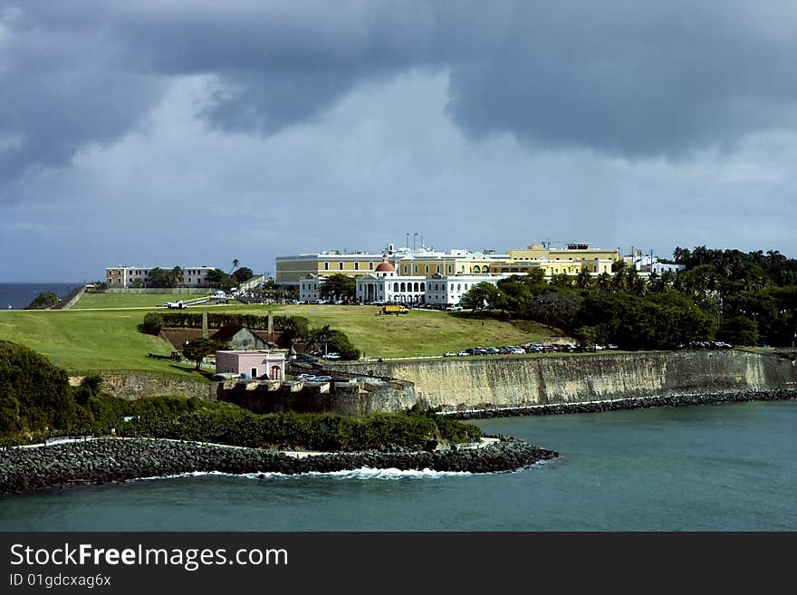 Government Buildings on Green Island