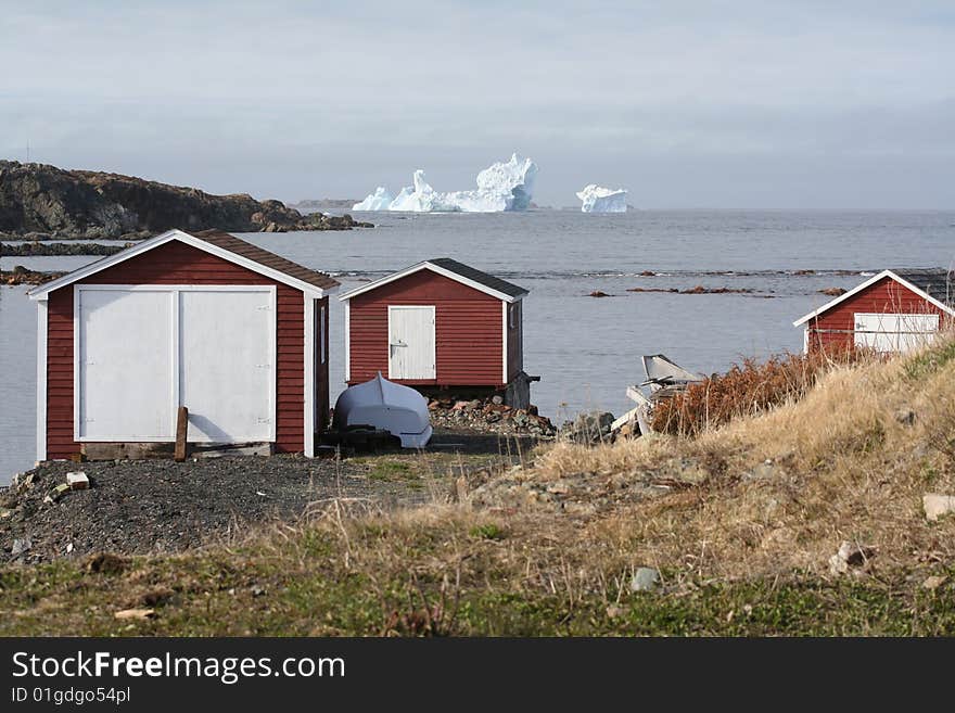 Large iceberg in Twillingate Newfoundland