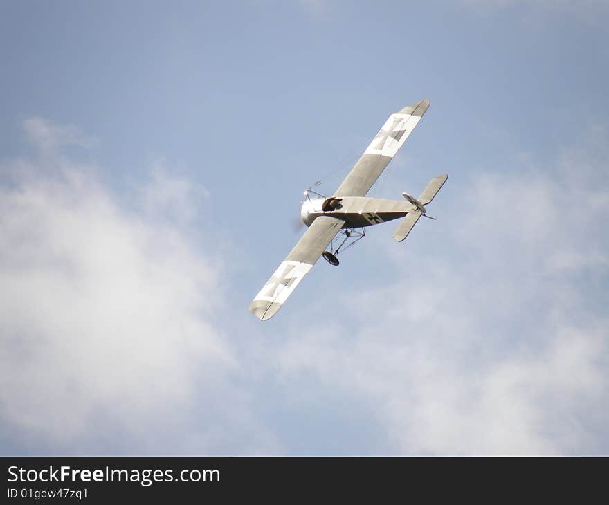 Scale model aeroplane radio controled. Scale model aeroplane radio controled