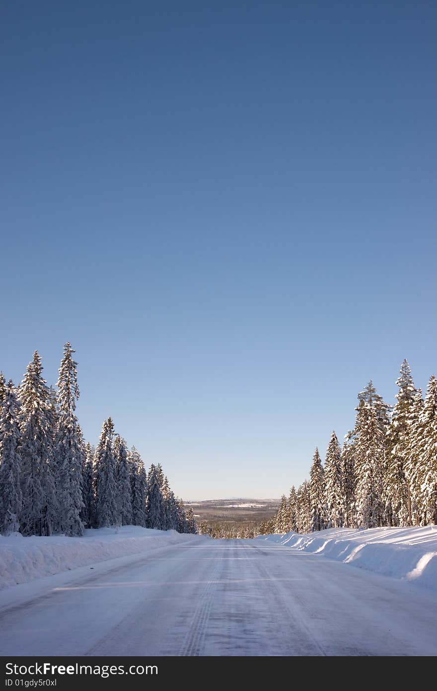 Winter road