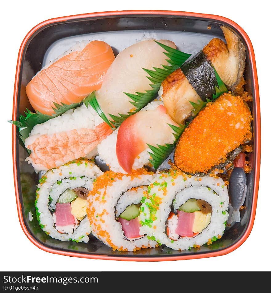 Sushi In Plate