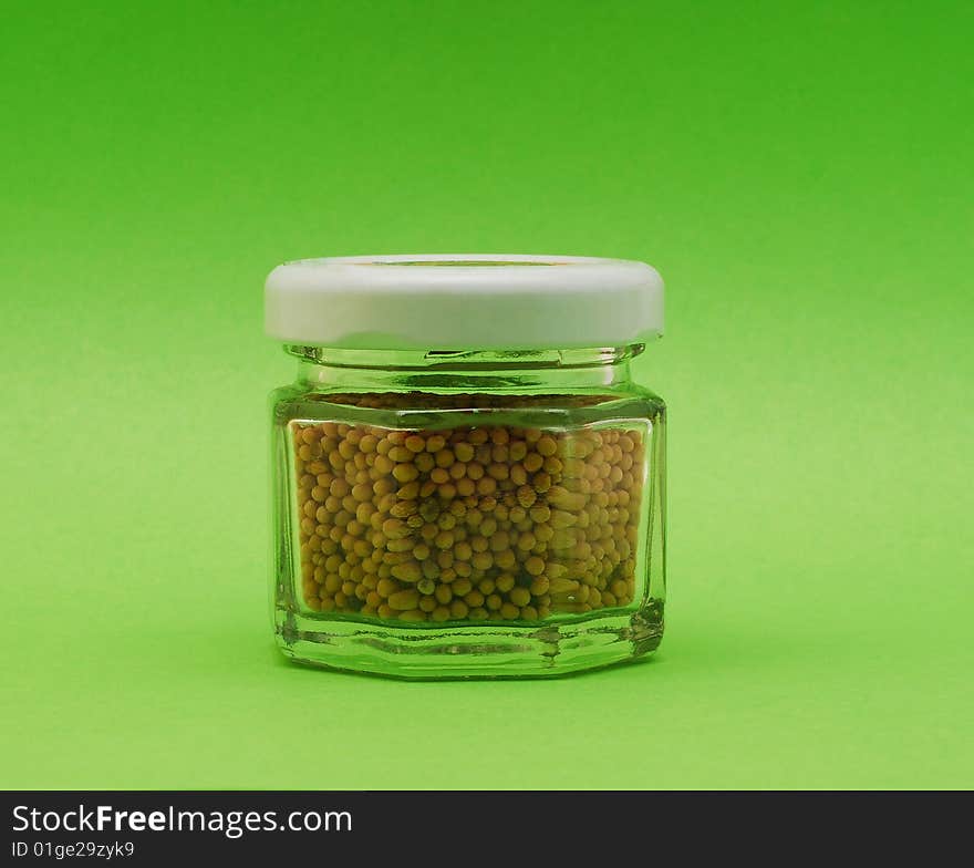 Pepper in a small jar