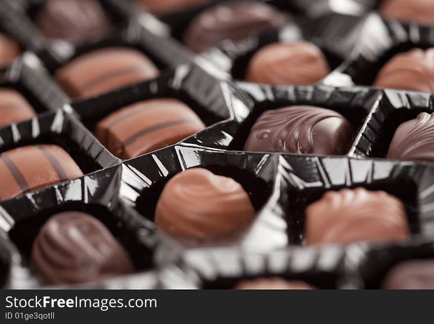 Tray of Chocolates