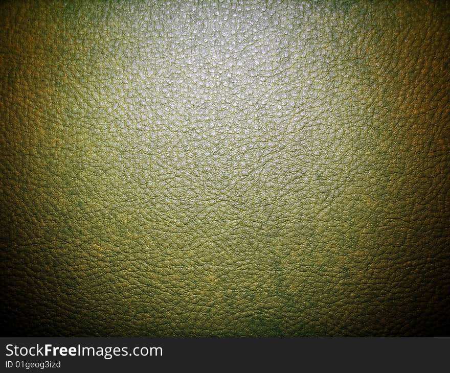 A close-up of a piece of  leather cloth. A close-up of a piece of  leather cloth