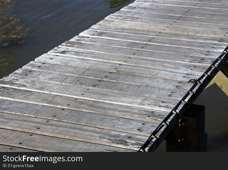 Wooden bridge