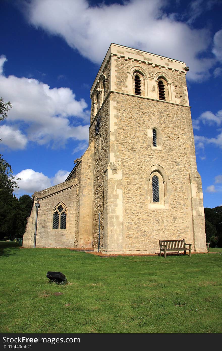 St Mary’s Church at Garsington in Oxfordshire England. St Mary’s Church at Garsington in Oxfordshire England