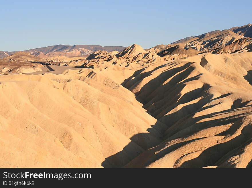 Zabriskie Point, Death Valley, California