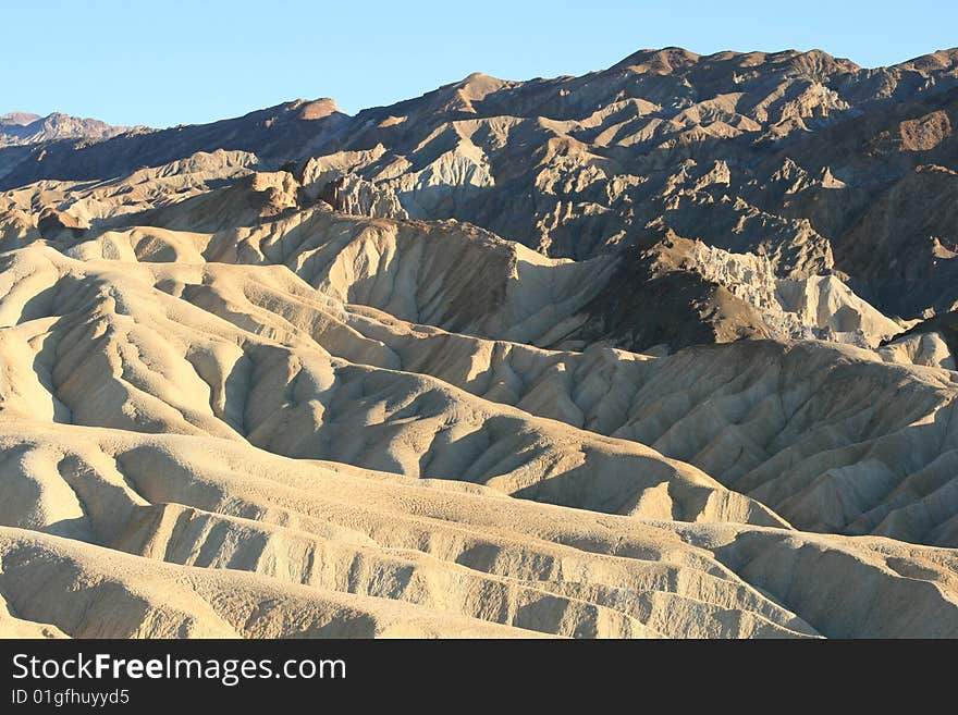 Zabriskie Point, Death Valley, California