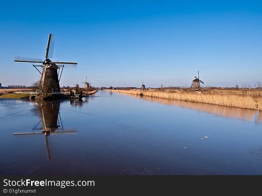 Windmill landscape