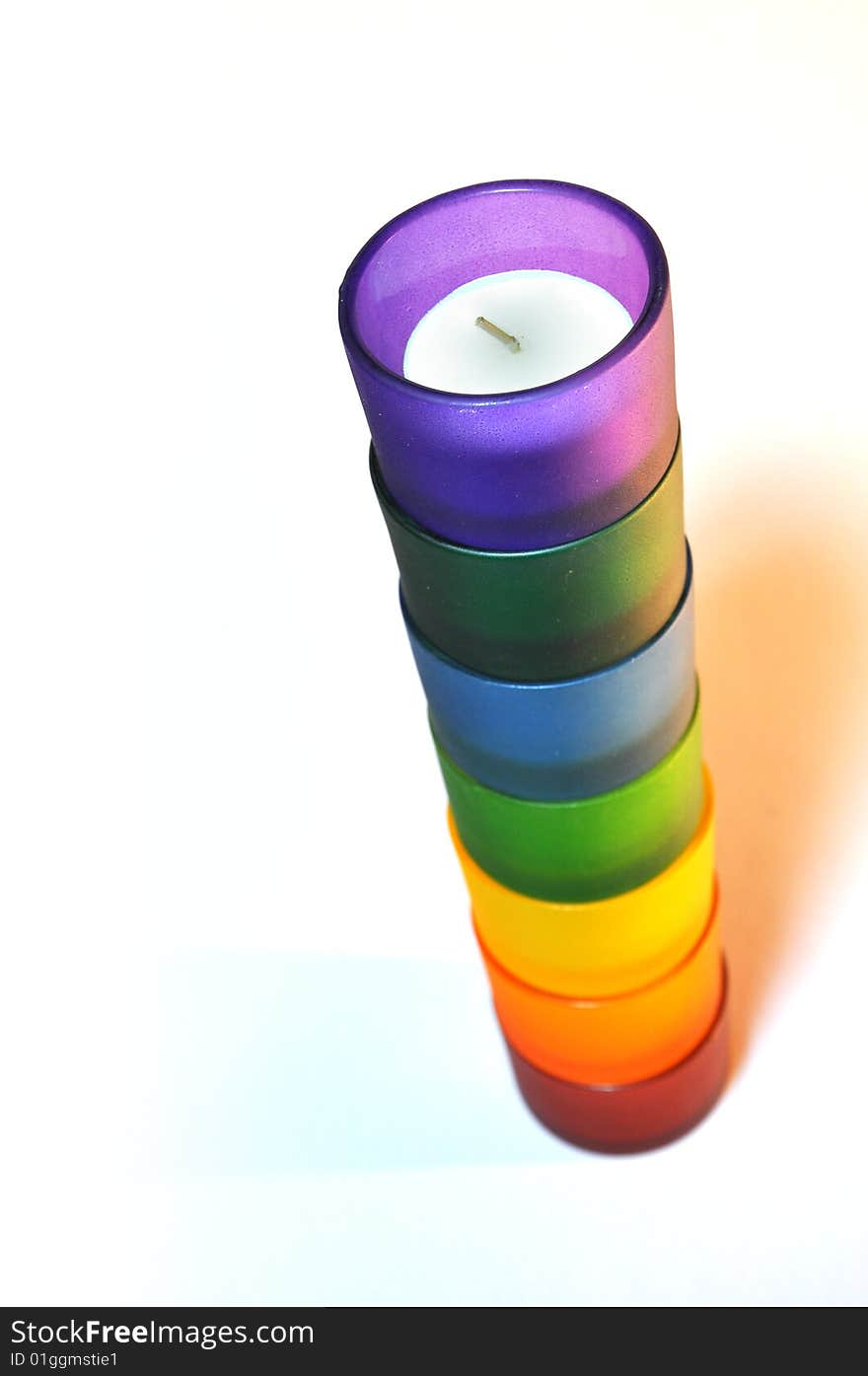 Colorful Candlestick tower