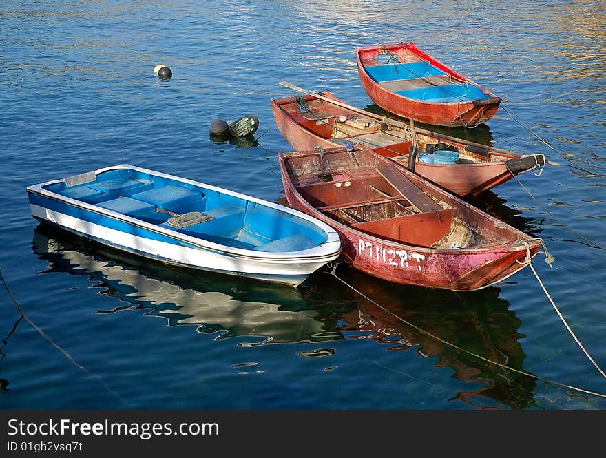 Boat On Ship