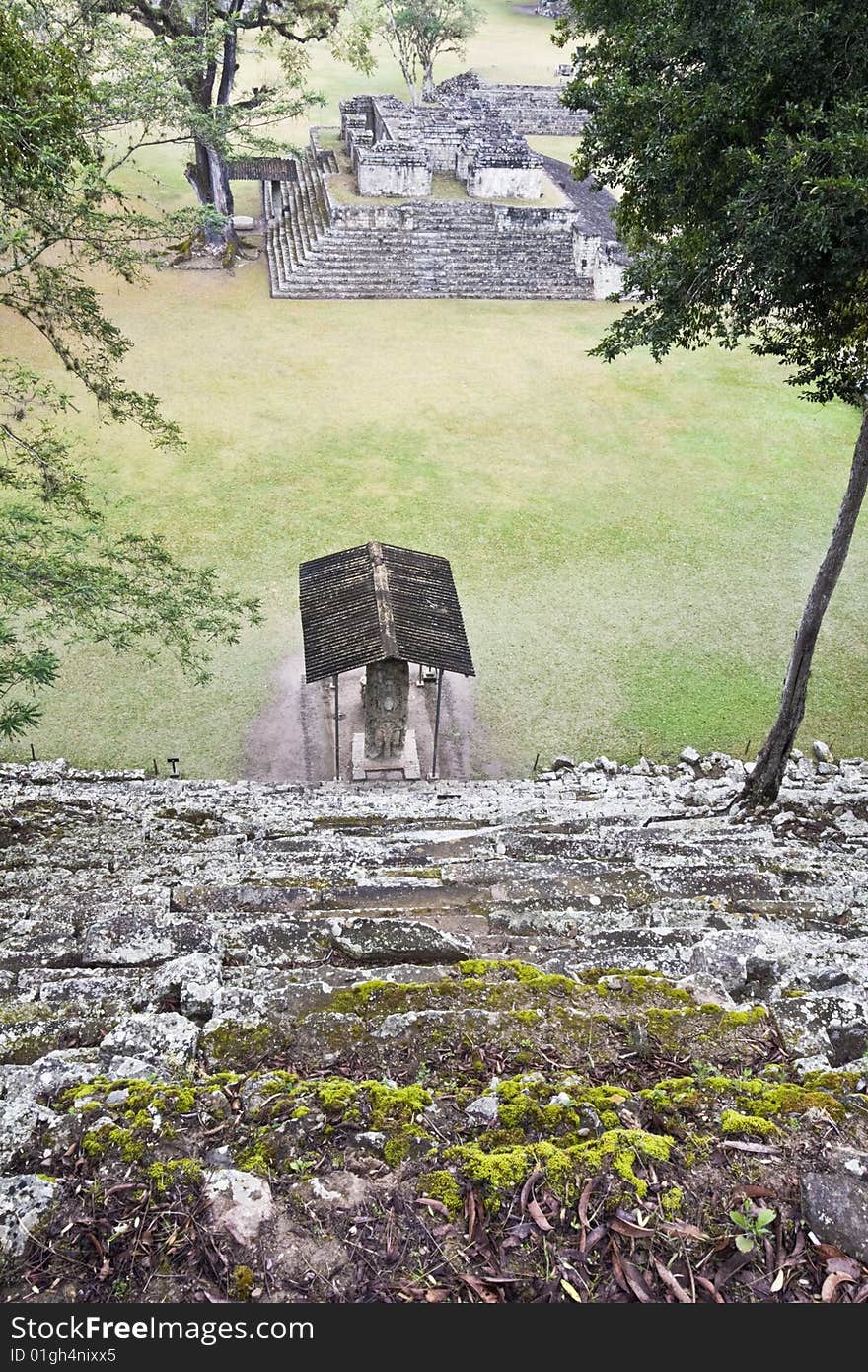 Ruins of ancient Copan - Honduras