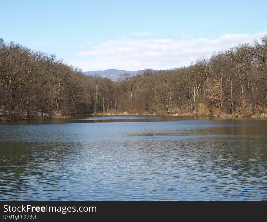 Lake in Maksimir