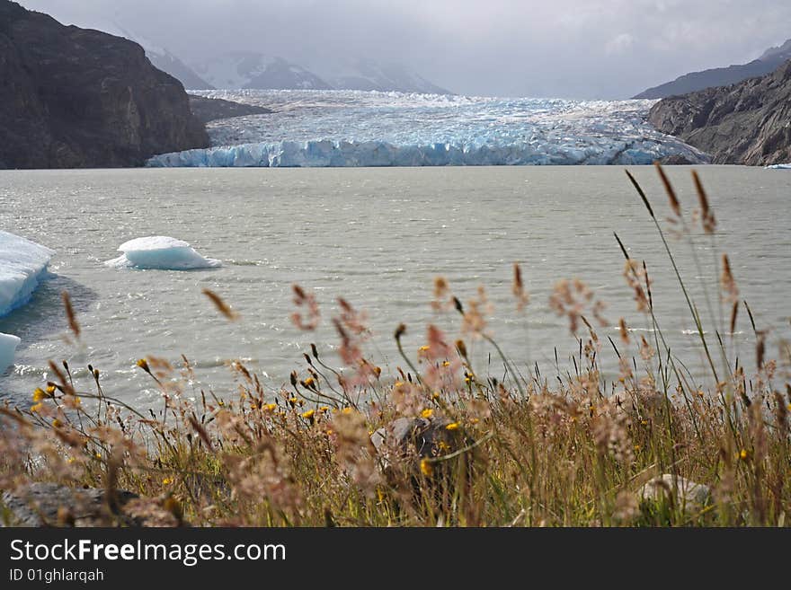 Glacier Gray Chile (Torres del Paine national park)