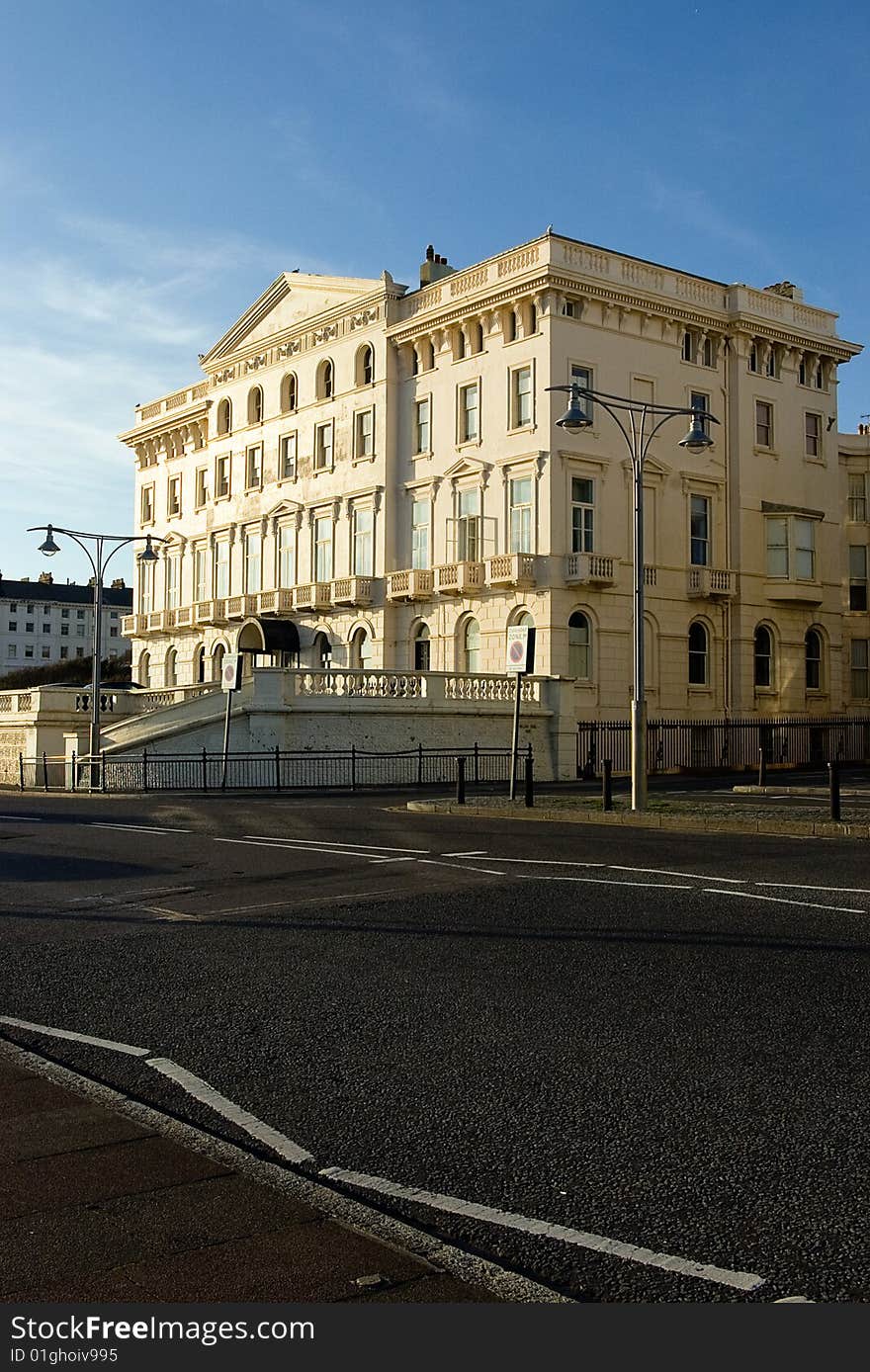 The old victorian building in UK. The old victorian building in UK