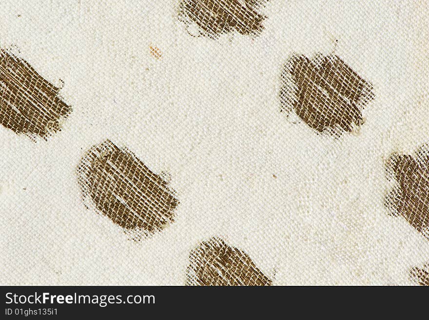 Background of a textured piece of textile