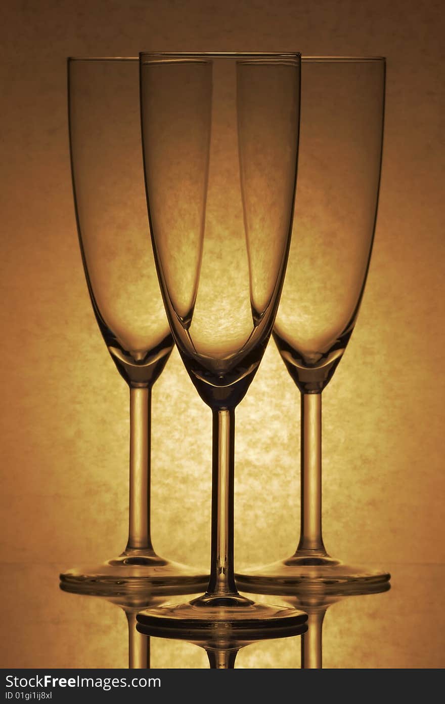 Three Glasses Of Glass