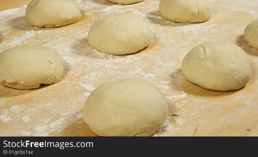 Dough for Pizza or little Bread. Dough for Pizza or little Bread