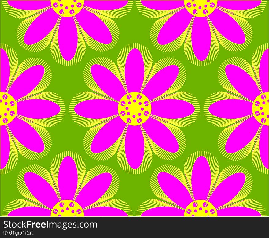 Flowers pattern