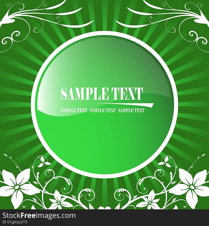 The stylized vector background illustration. The stylized vector background illustration