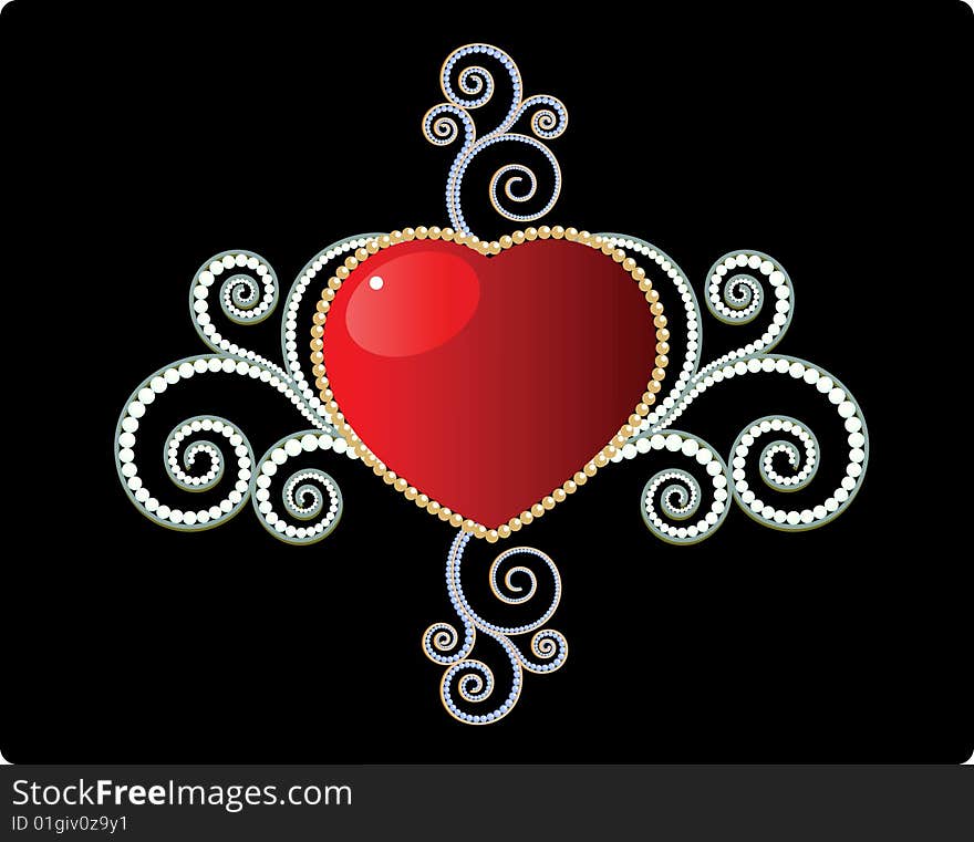 Valentine s red heart