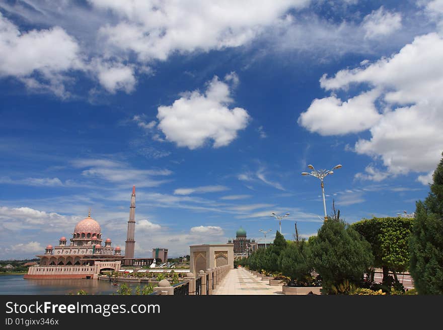 Putrajaya Malaysia showcases the most beautiful architecture that blend with natural surroundings.