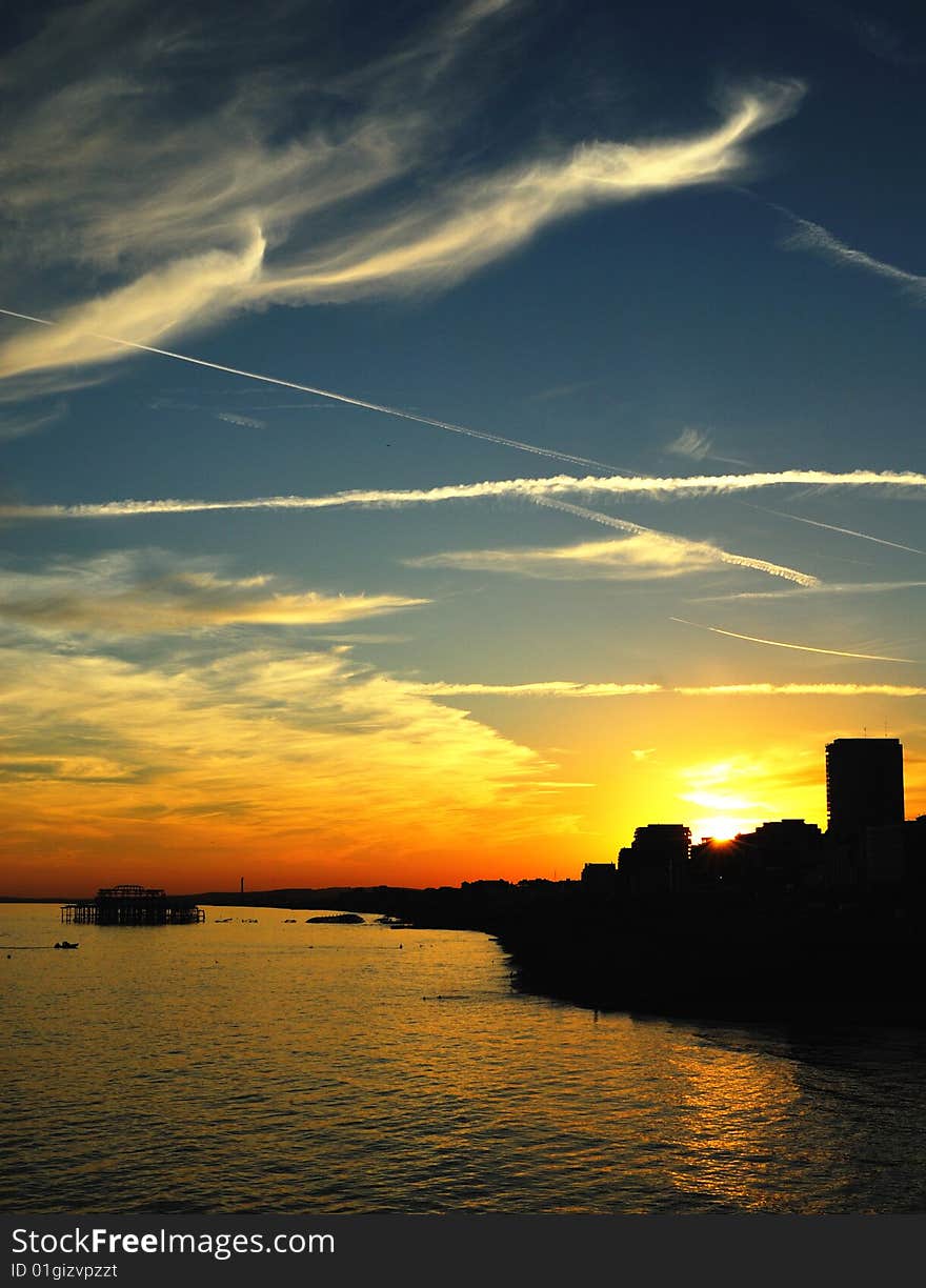 Sky over Seaford