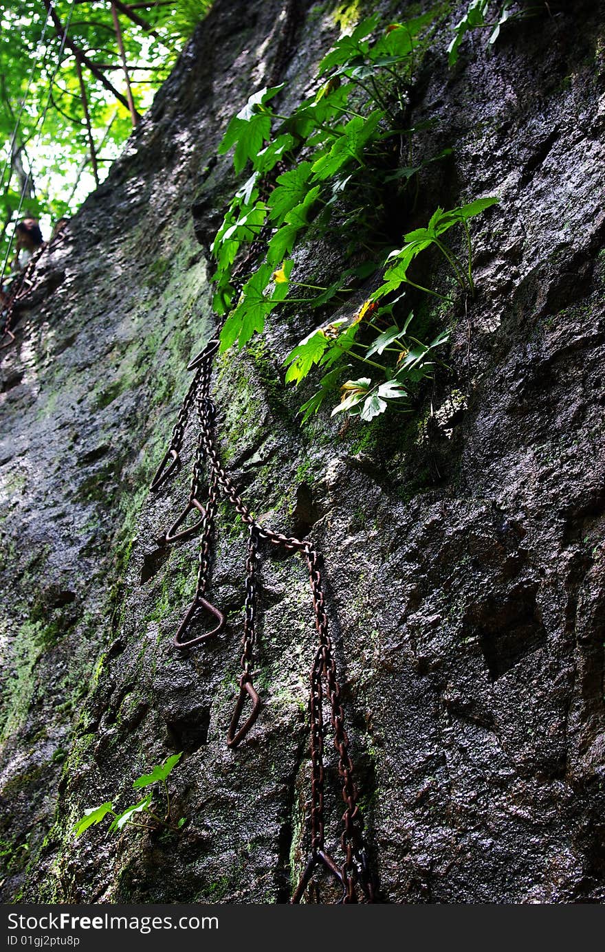 Taken in a mountain in China. Taken in a mountain in China