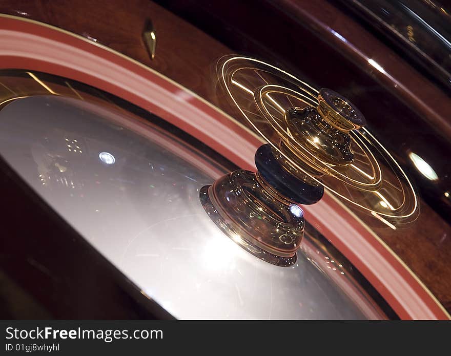 Close up of a roulette wheel. Close up of a roulette wheel