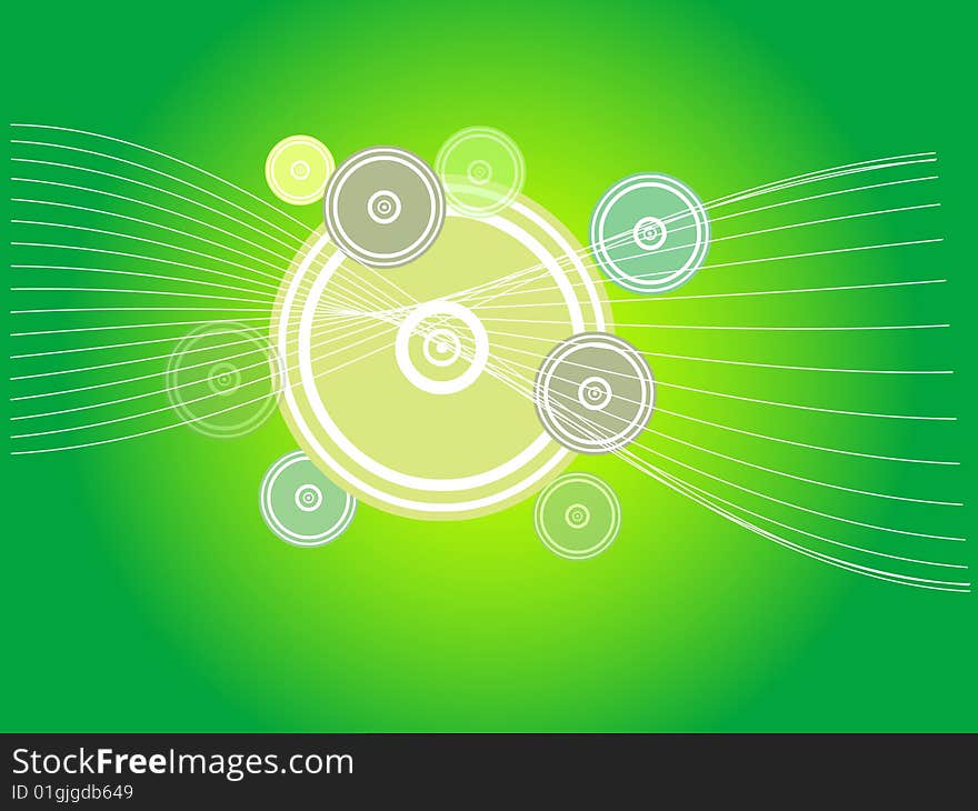 Vector fantasy background for design