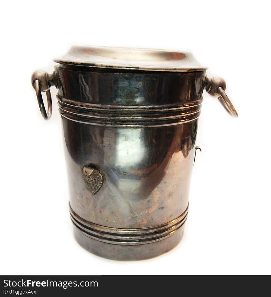 old Bucket for ice