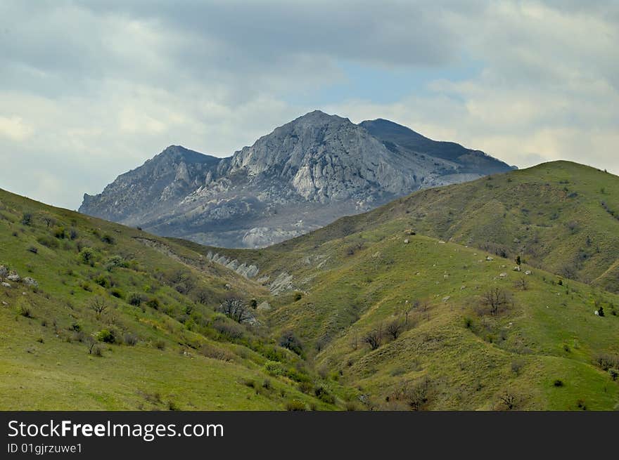 Crimean mountains