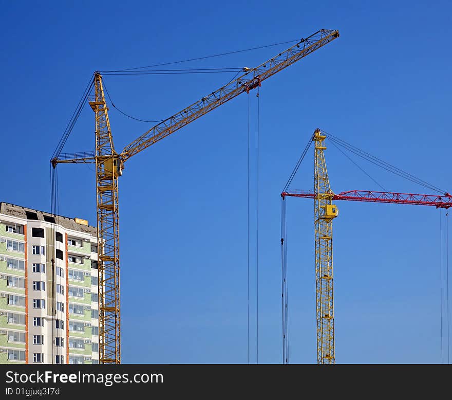 Cranes and building construction