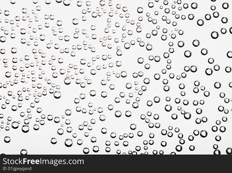 Abstract aqua background - water bubbles.