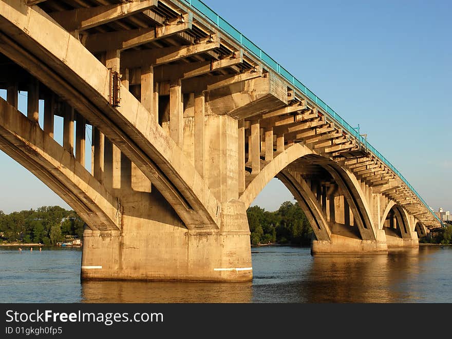 Metro Bridge, Kiev, UA