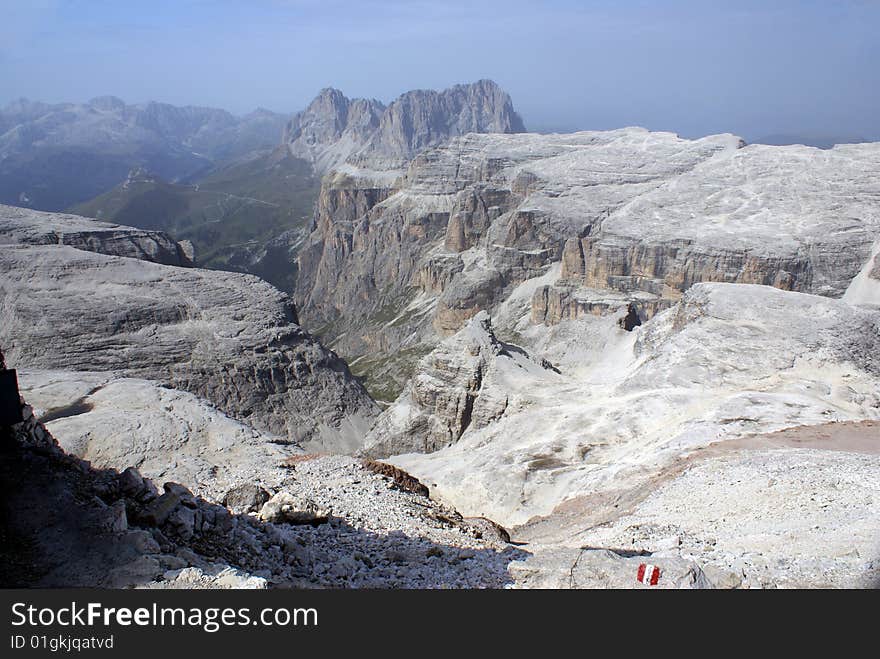 Dolomite peaks