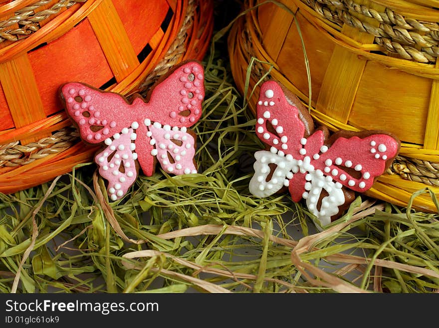 Easter gingerbread decoration