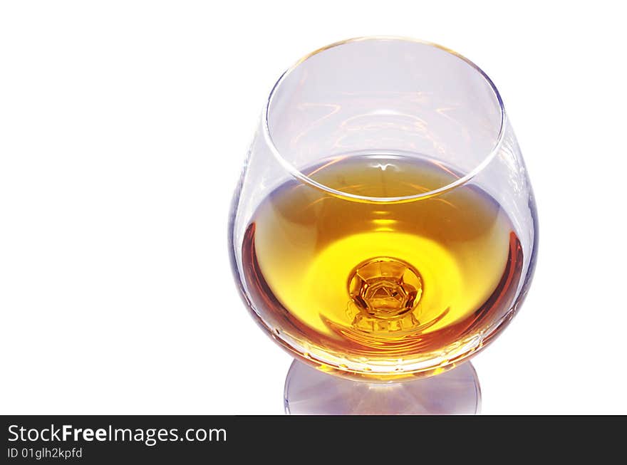 Wineglass of cognac