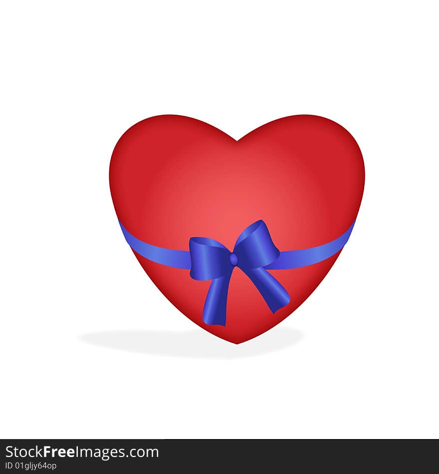 Heart With Ribbon