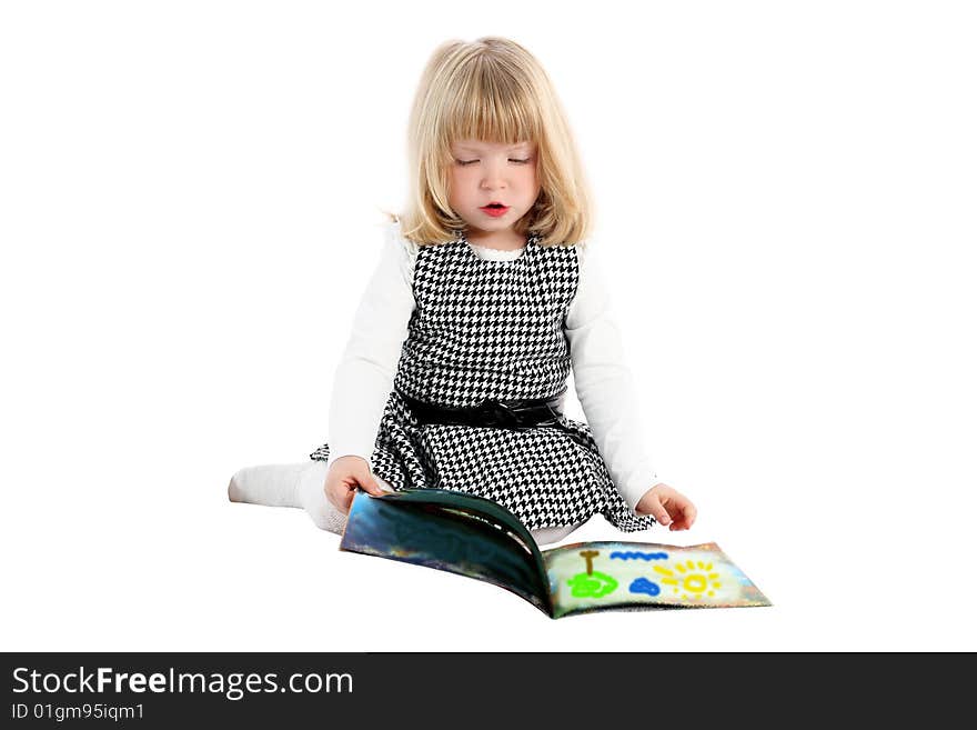 Girl with book