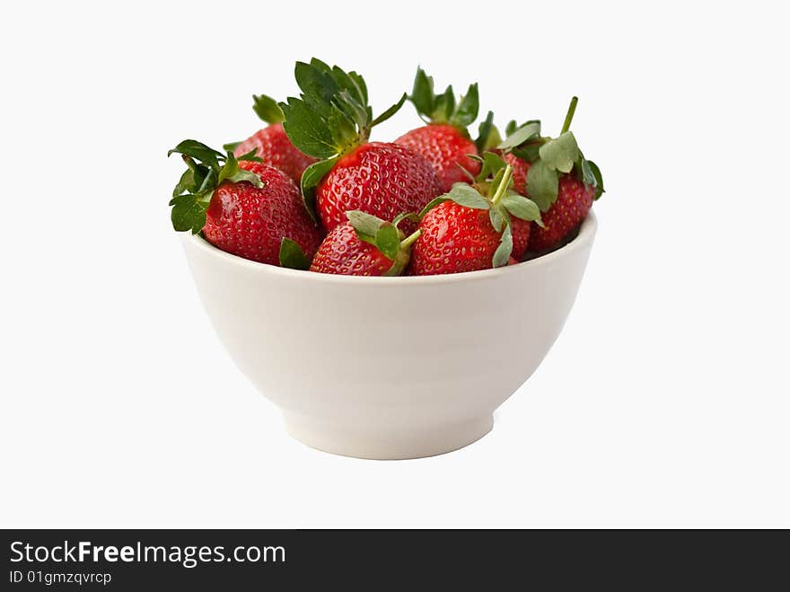 Piala of strawberries